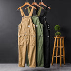 Women's Cargo Overalls | Wide Leg Adjustable-1