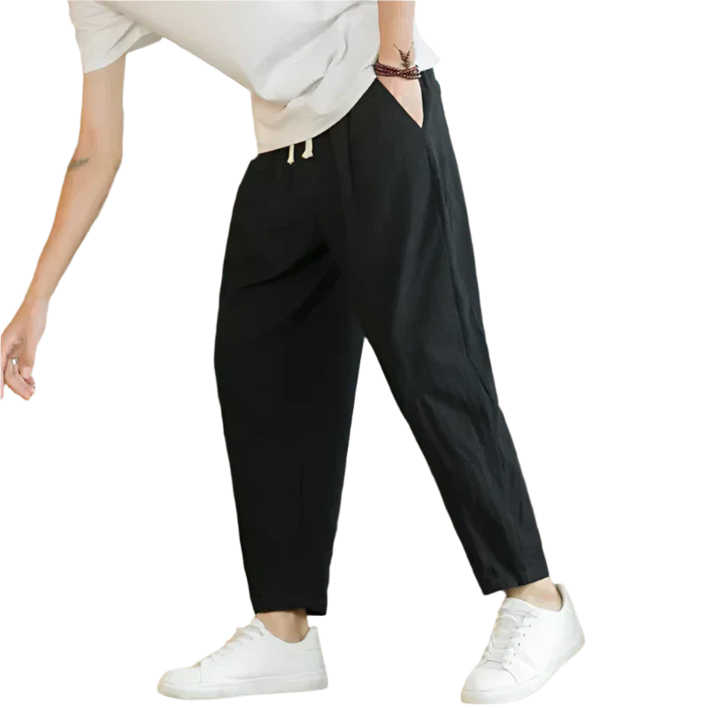 Women's Wide Leg Pants | Casual Cream-2