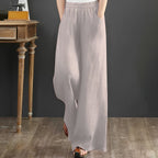 Women's Maxi Pants | Wide Leg Casual-7