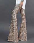 Women's Wide Leg Maxi Pants | Evening Party-1