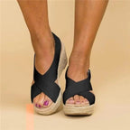Women's Wedge Sandals | Espadrille Platform Strappy-7