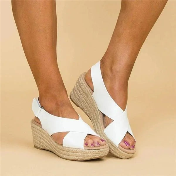 Women's Wedge Sandals | Espadrille Platform Strappy-3