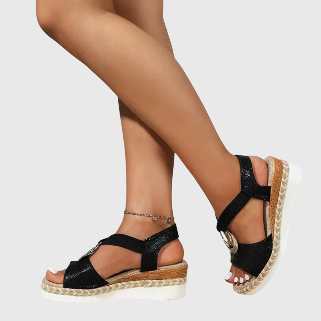 Women's Boho Platform Espadrille Sandals | Summer-5