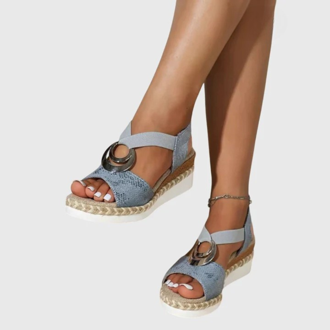 Women's Boho Platform Espadrille Sandals | Summer-6