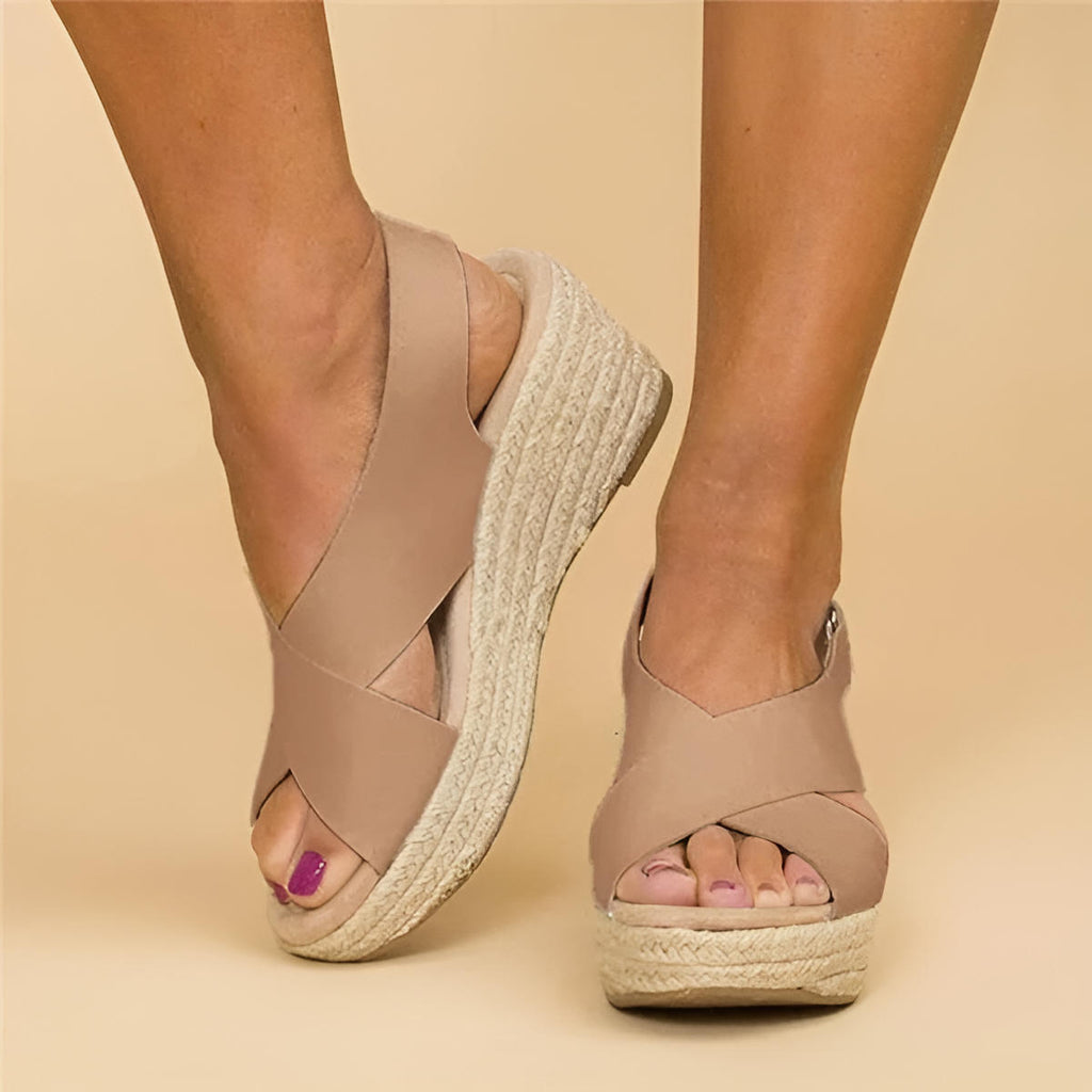 Women's Wedge Sandals | Espadrille Platform Strappy-1
