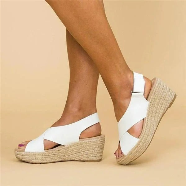Women's Wedge Sandals | Espadrille Platform Strappy-4