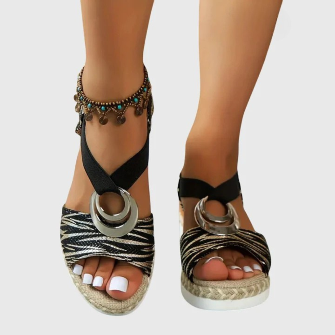 Women's Boho Platform Espadrille Sandals | Summer-10