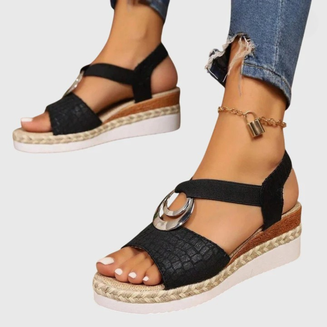 Women's Boho Platform Espadrille Sandals | Summer-11