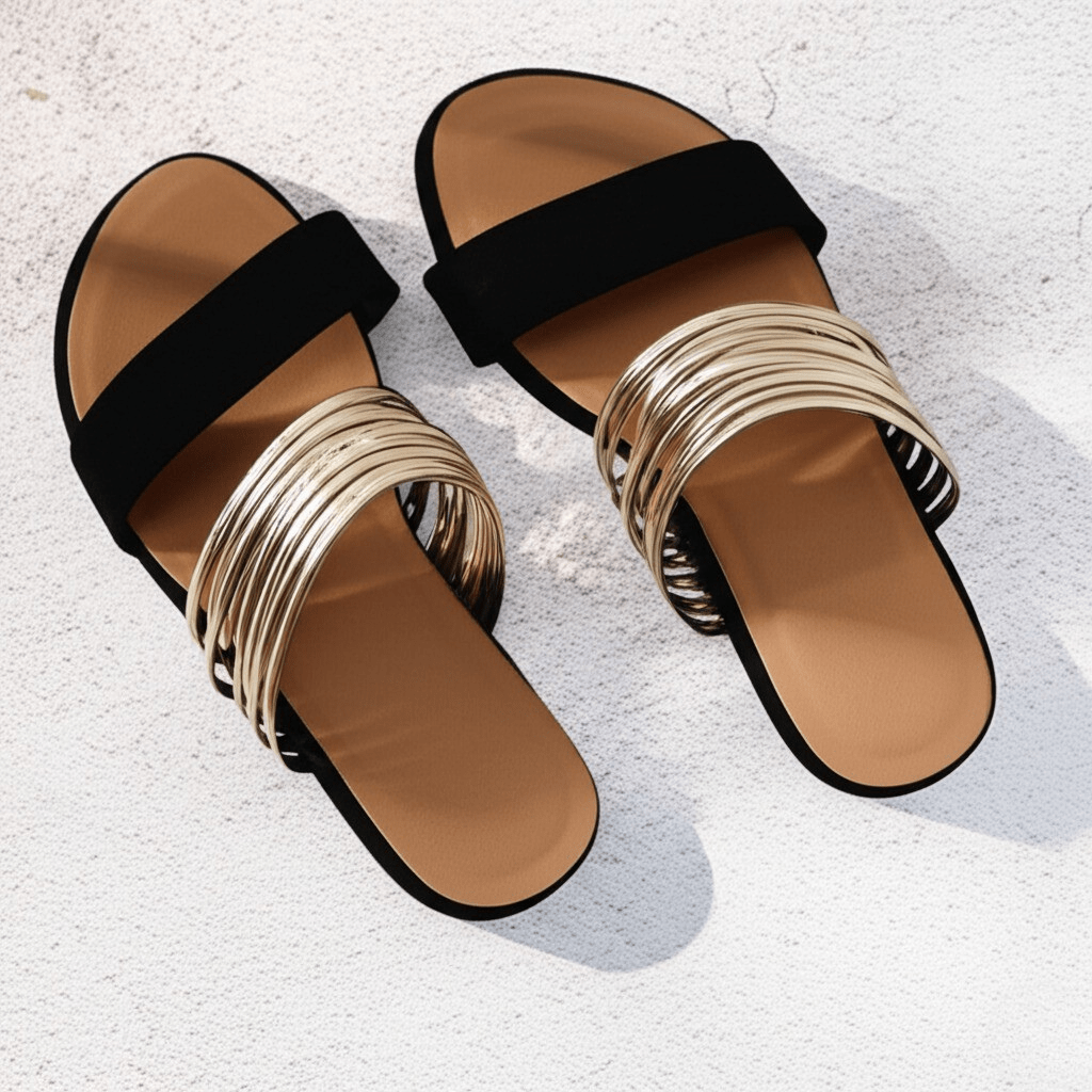 Women's Casual Flat Sandals | Summer Slide-9