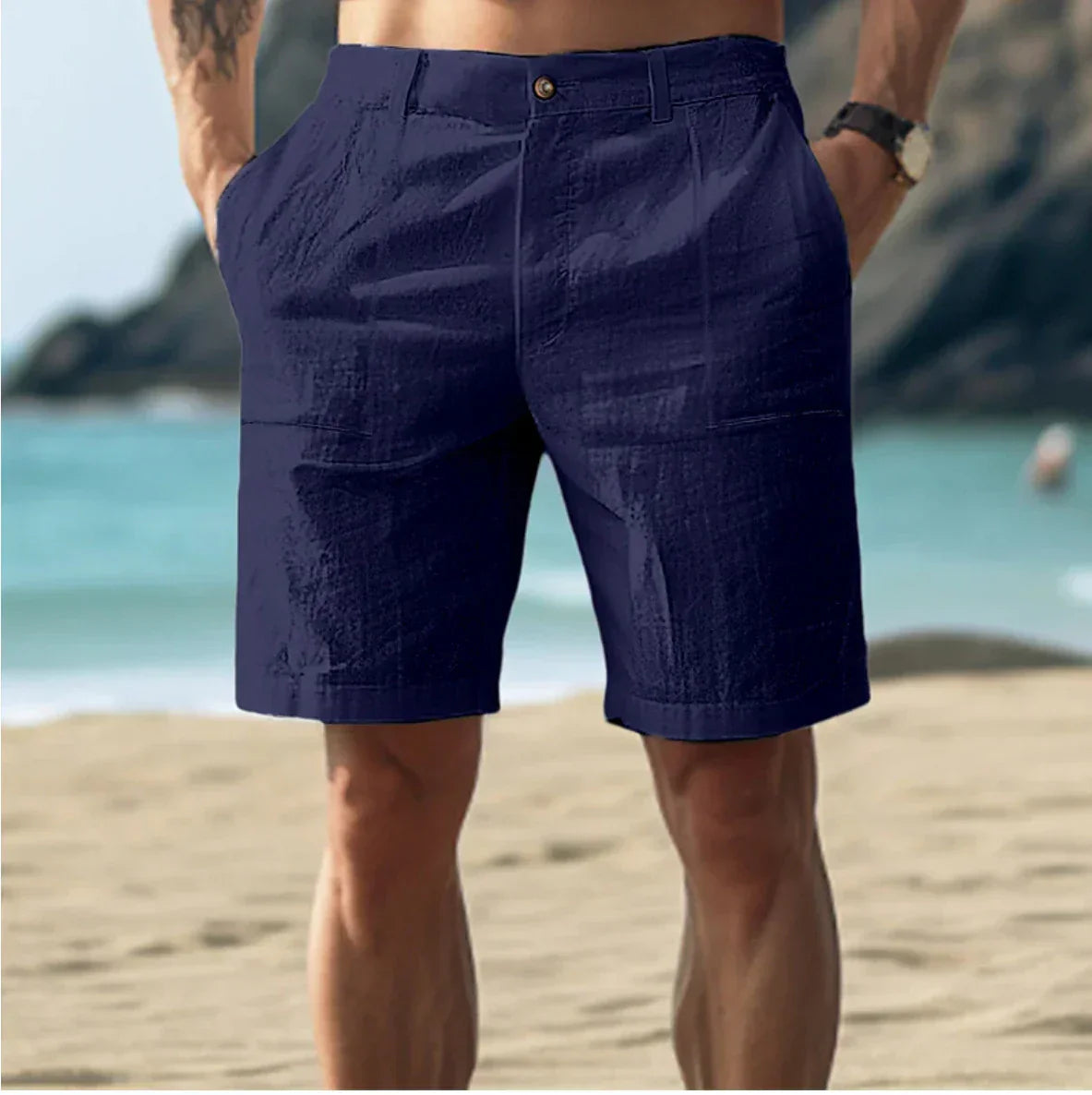 Men's Casual Summer Shorts | Beach Style-4