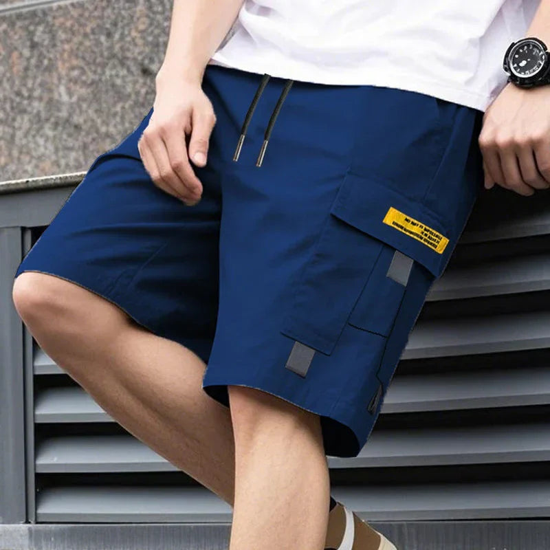 Men's Cargo Shorts | Casual Wide Leg-6