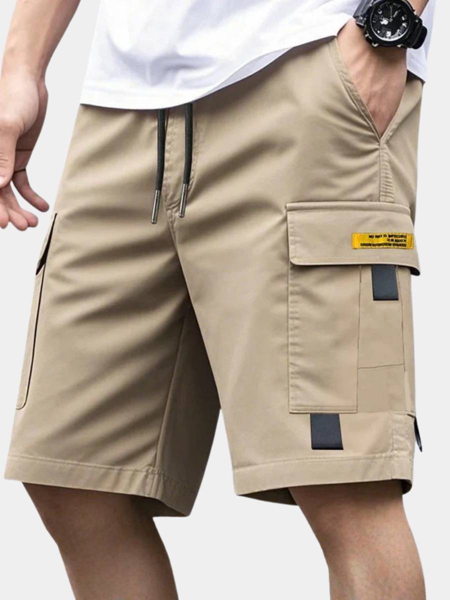Men's Cargo Shorts | Casual Wide Leg-1