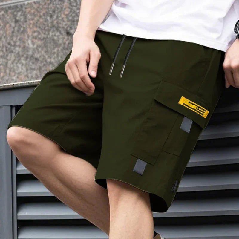 Men's Cargo Shorts | Casual Wide Leg-4