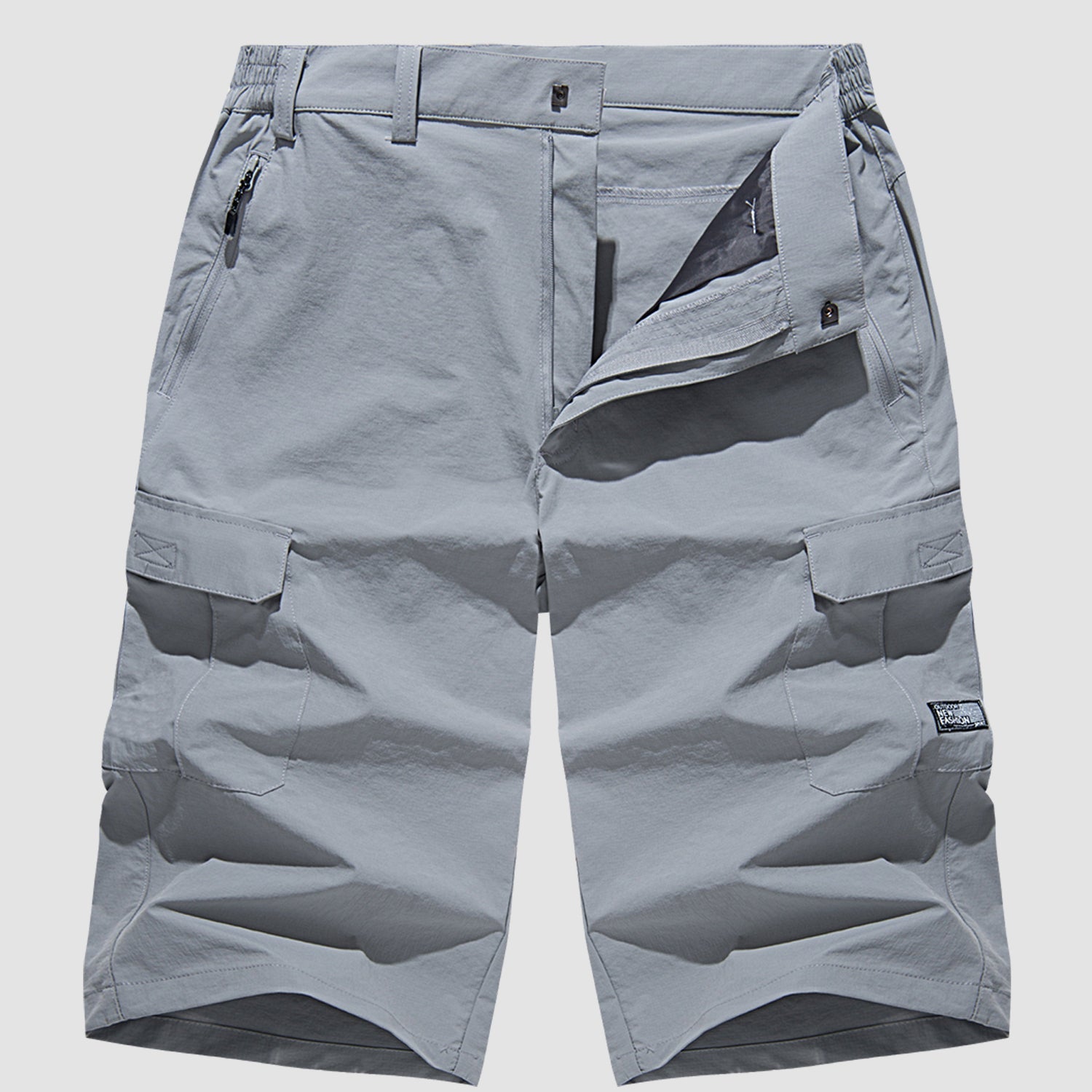Men's Cargo Shorts | Quick-Dry Knee Length-10