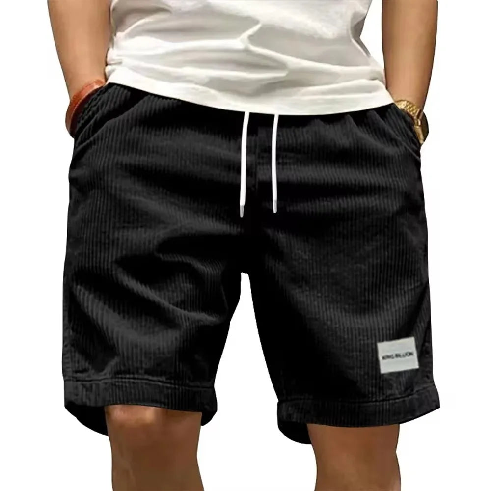Men's Cargo Shorts | Blue Casual-4