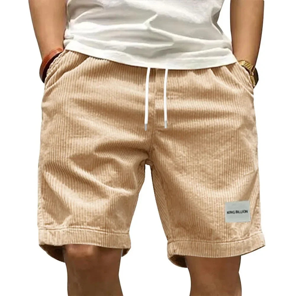 Men's Cargo Shorts | Blue Casual-6