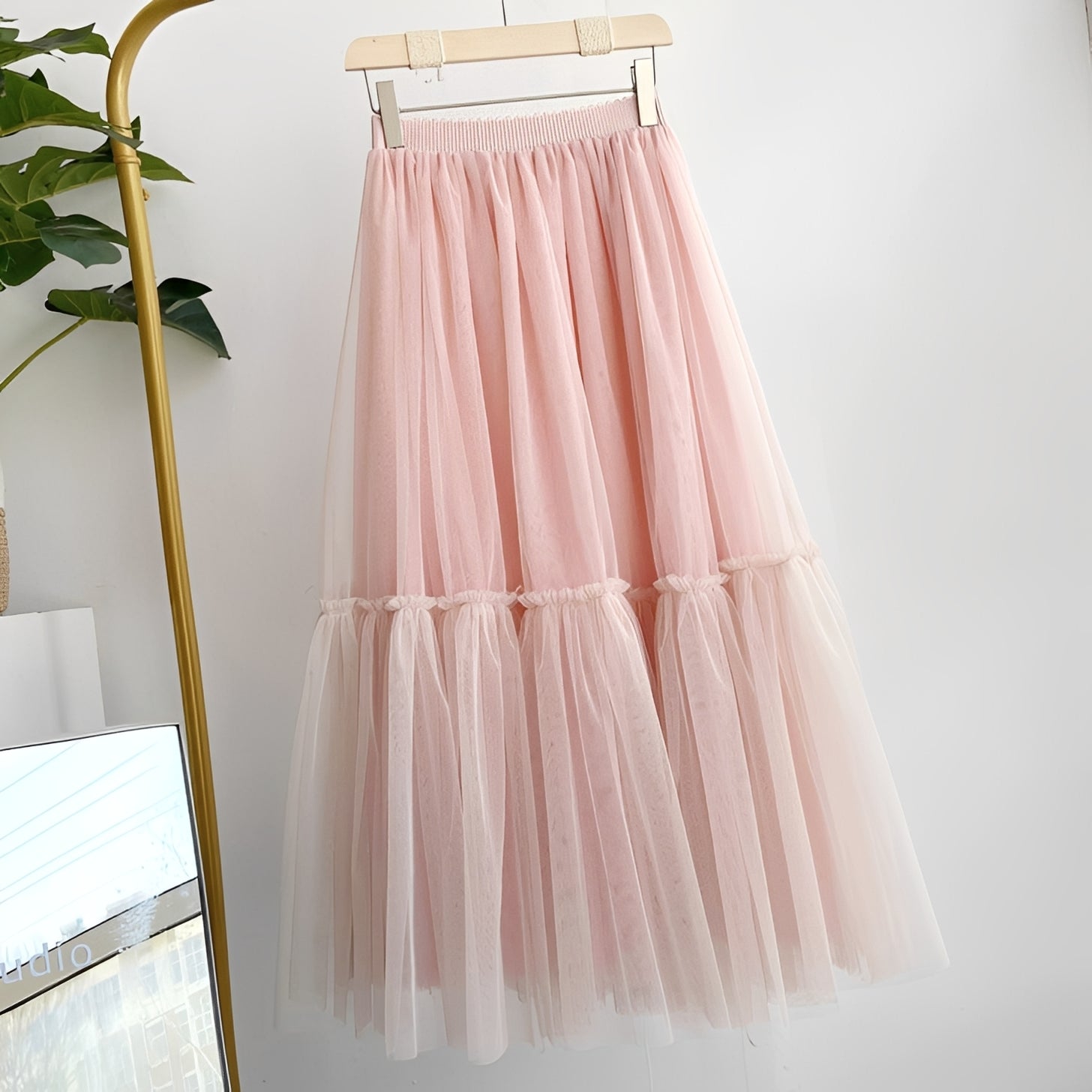Women's Maxi Skirt | Wedding Guest Ruffle-6