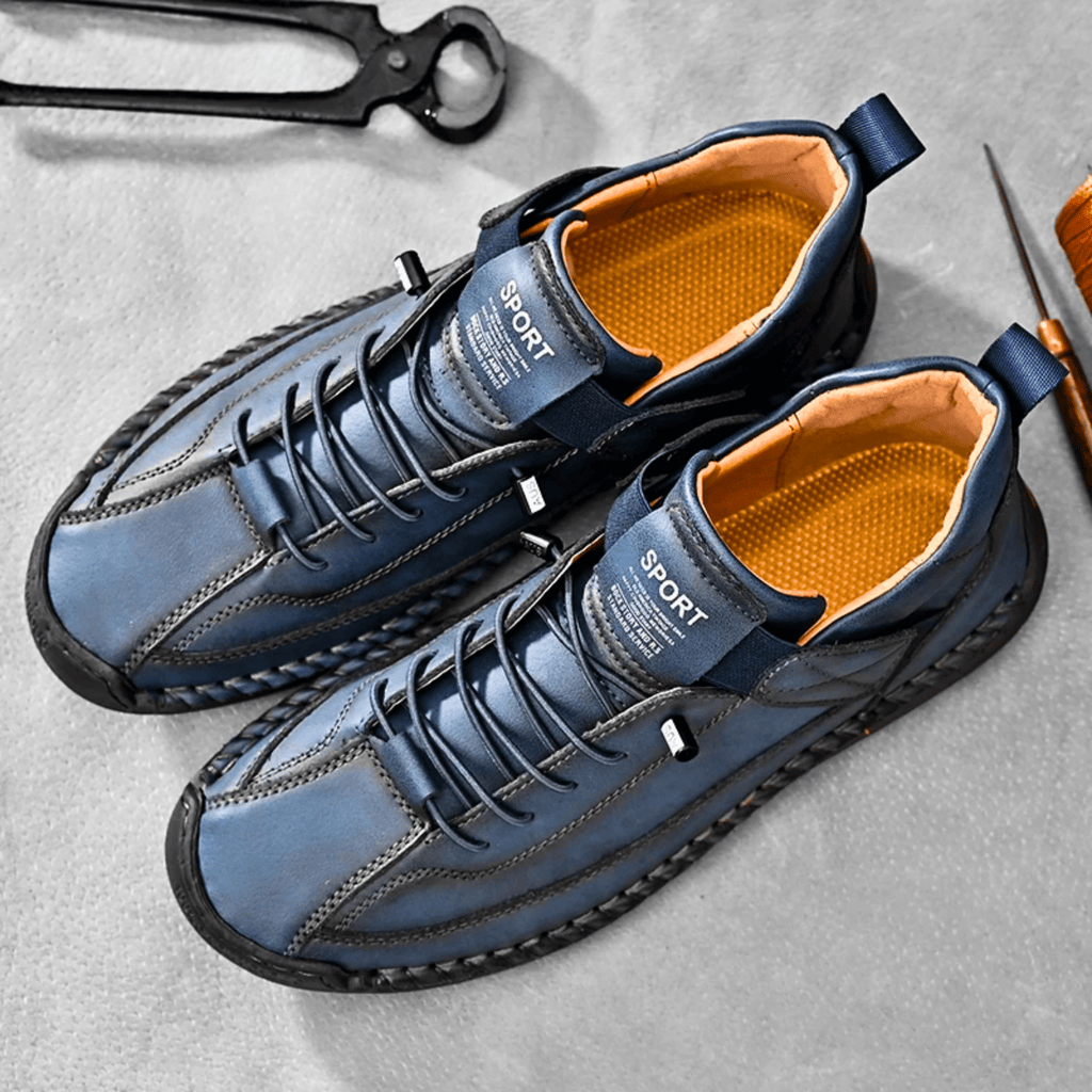 Men's Casual Oxford Shoes | Lace-Up Sneaker-12