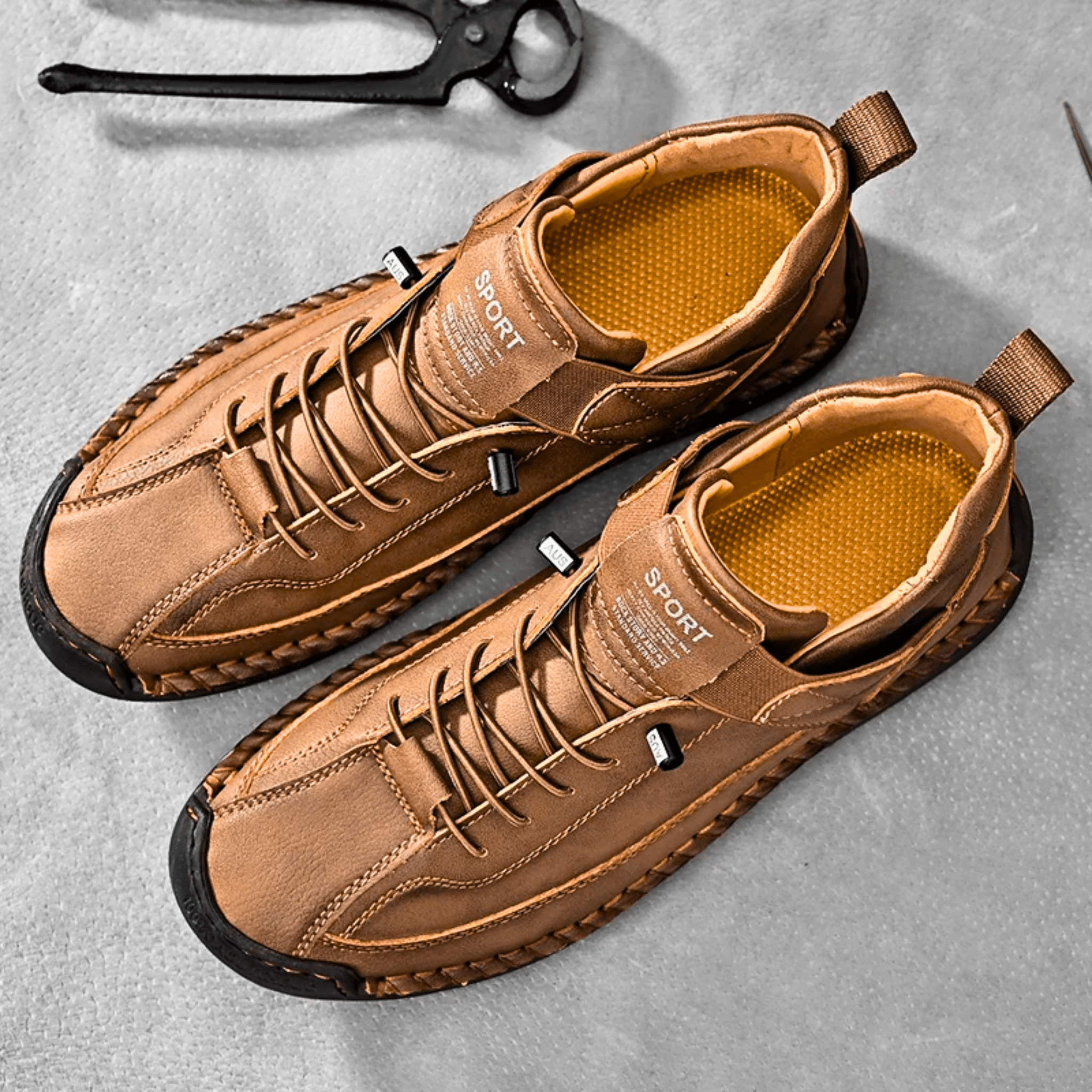 Men's Casual Oxford Shoes | Lace-Up Sneaker-6