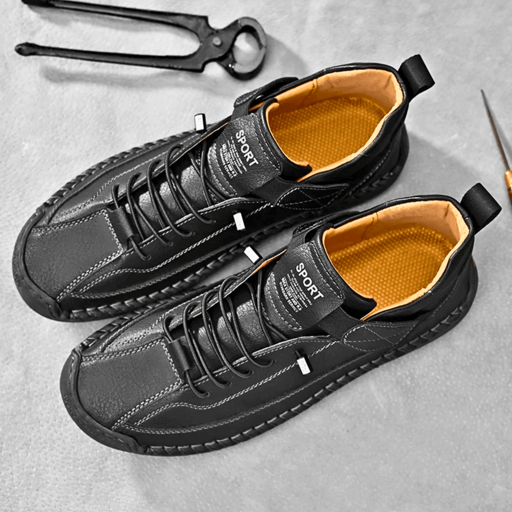 Men's Casual Oxford Shoes | Lace-Up Sneaker-15