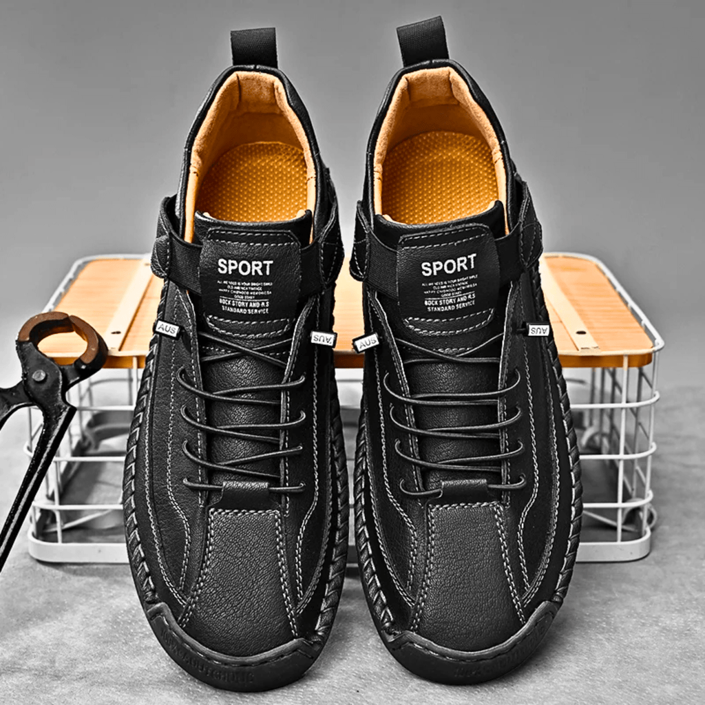 Men's Casual Oxford Shoes | Lace-Up Sneaker-14