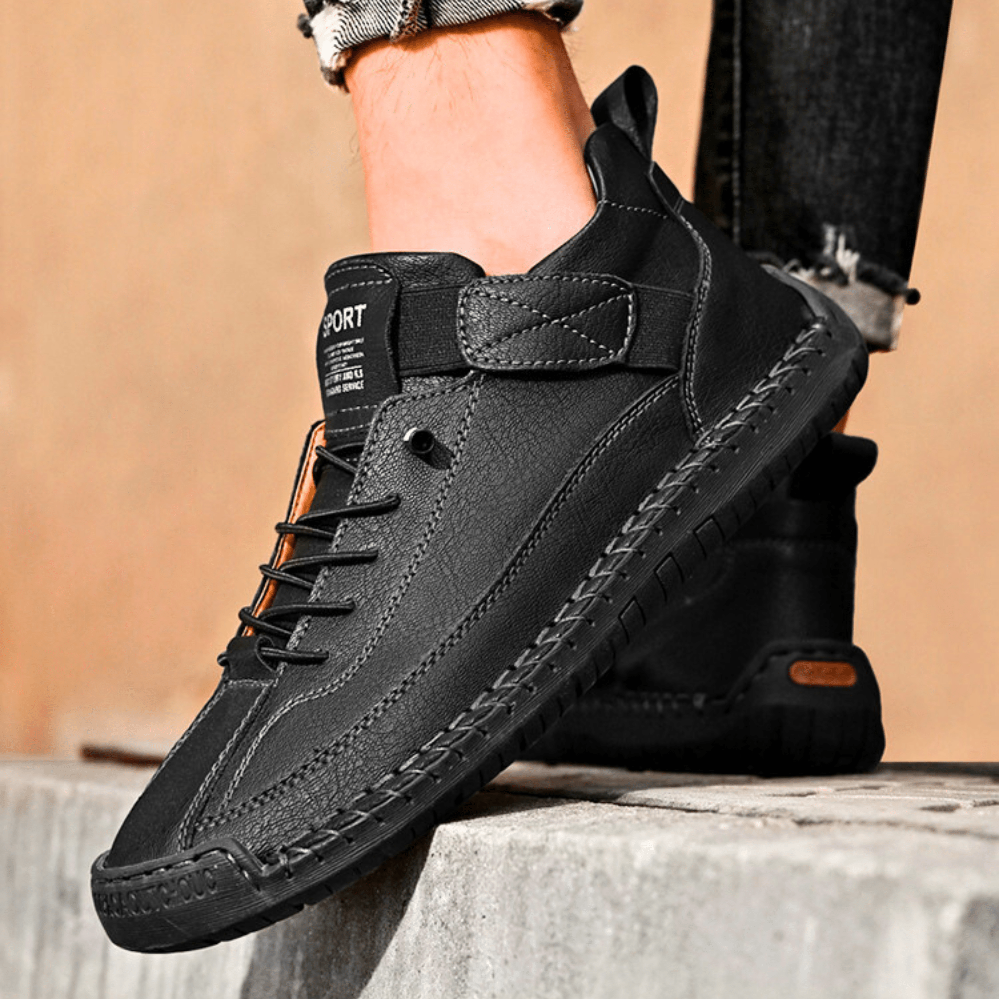 Men's Casual Oxford Shoes | Lace-Up Sneaker-28