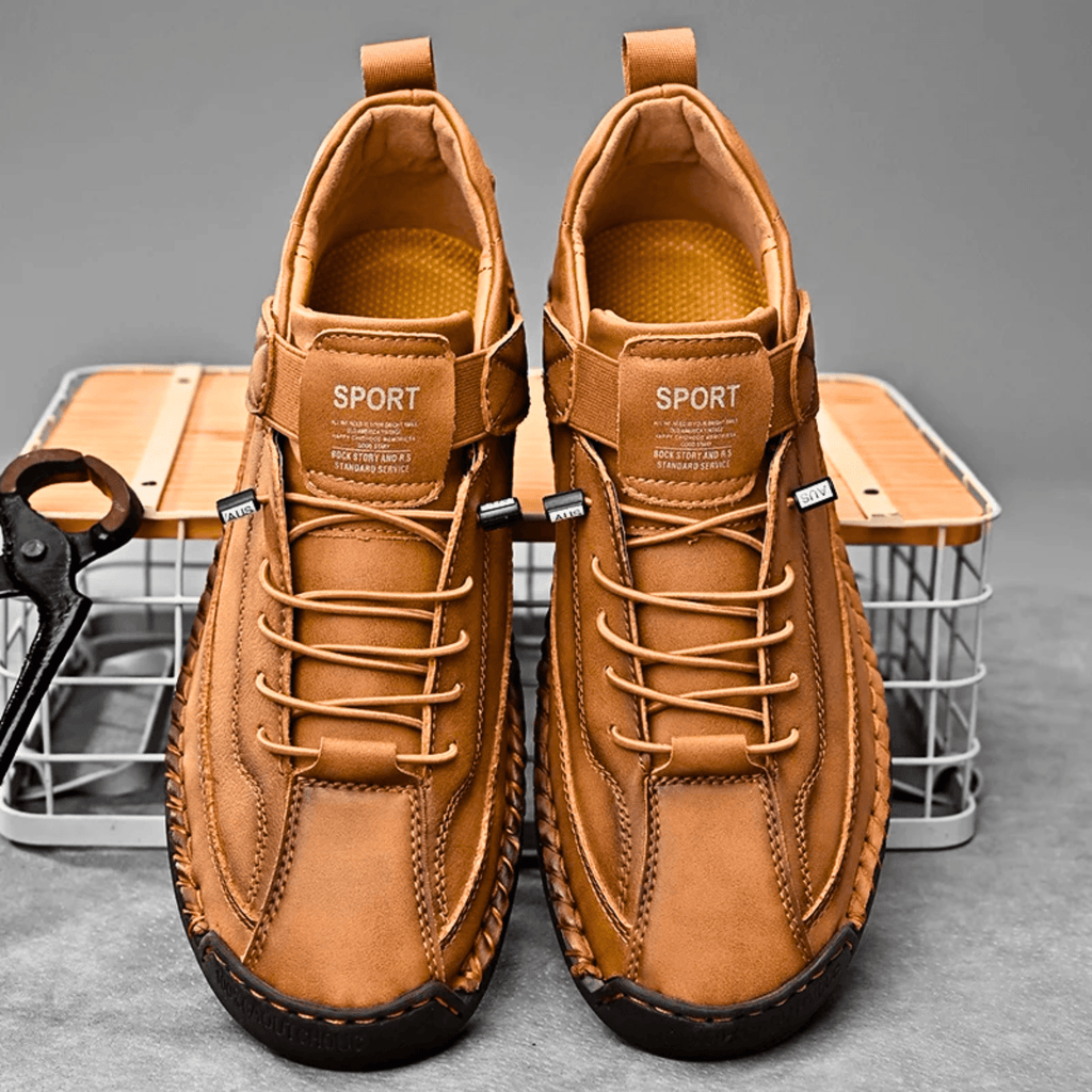 Men's Casual Oxford Shoes | Lace-Up Sneaker-2