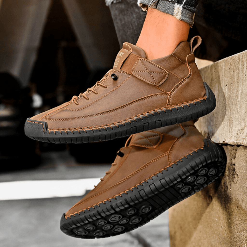 Men's Casual Oxford Shoes | Lace-Up Sneaker-22