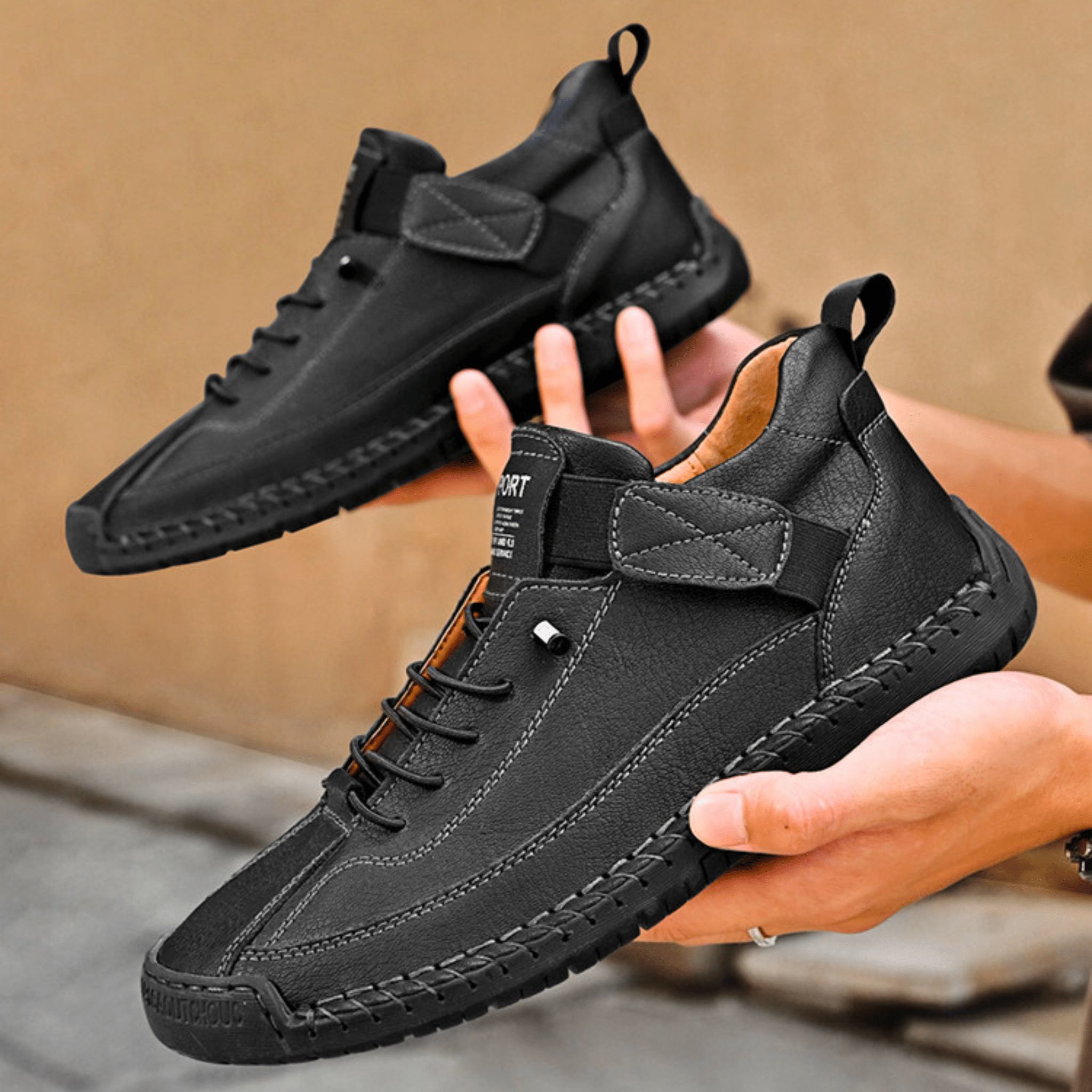 Men's Casual Oxford Shoes | Lace-Up Sneaker-27