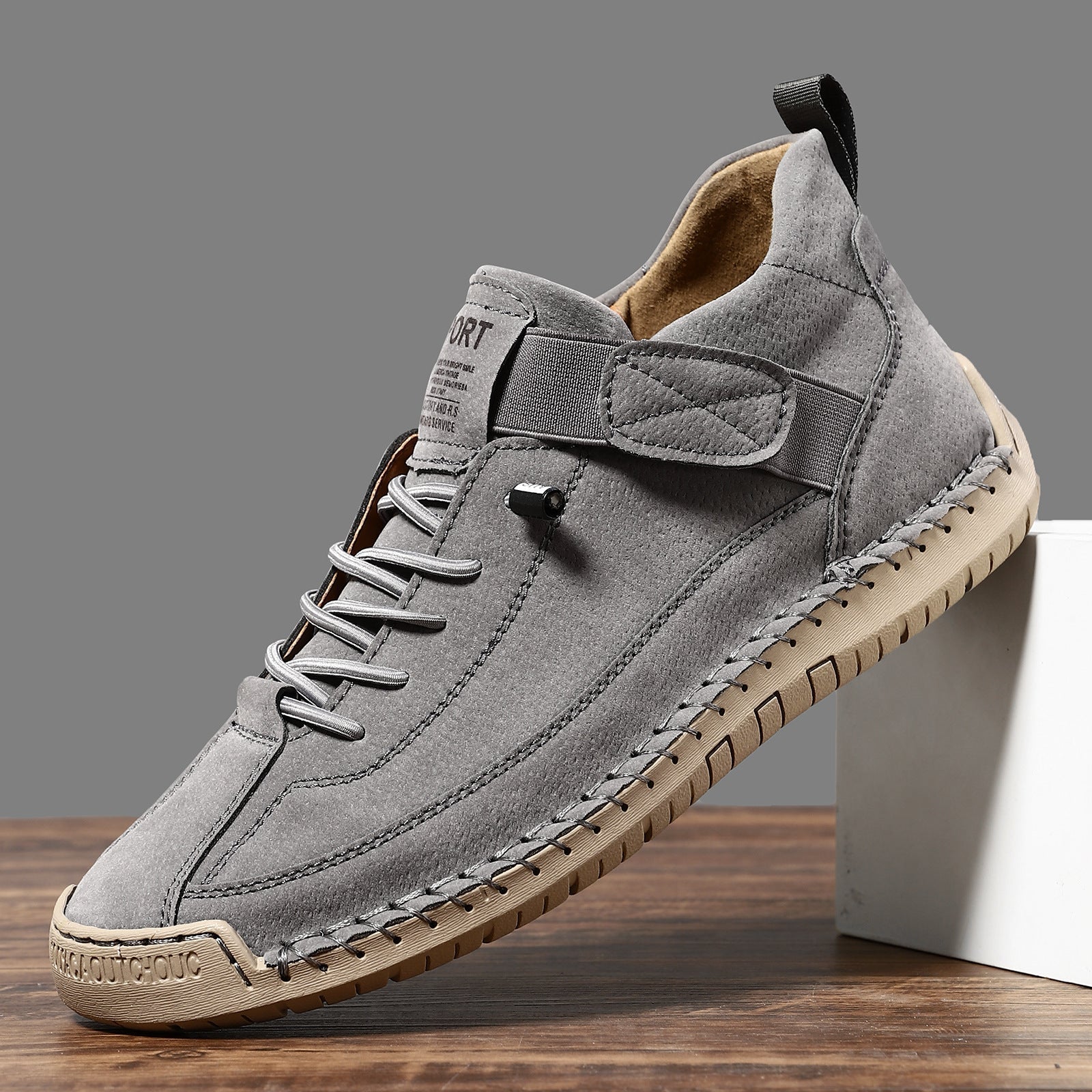 Women's Casual Sneakers | White Lace-Up-7