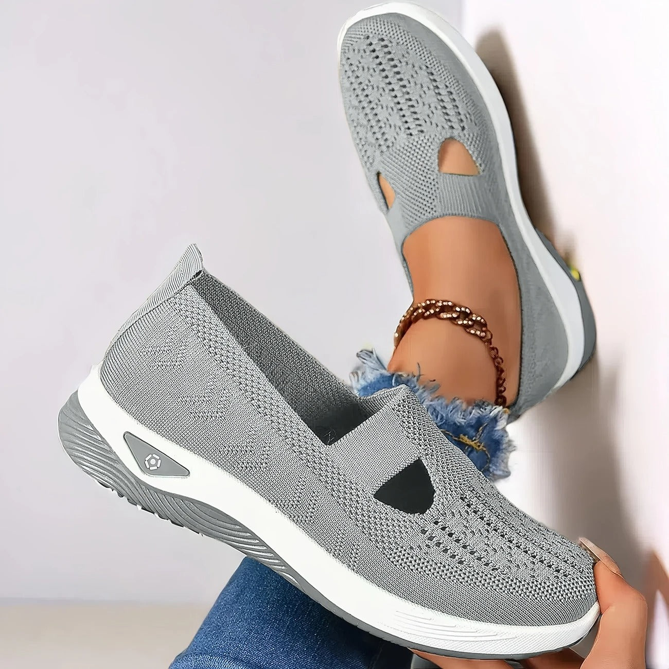 Women's Casual Sneakers | Slip-On Walking Shoes-3