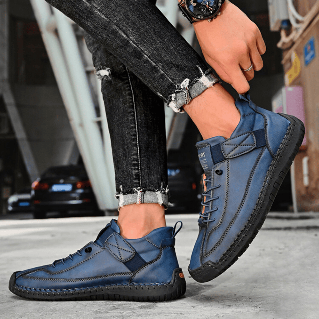 Men's Casual Oxford Shoes | Lace-Up Sneaker-26