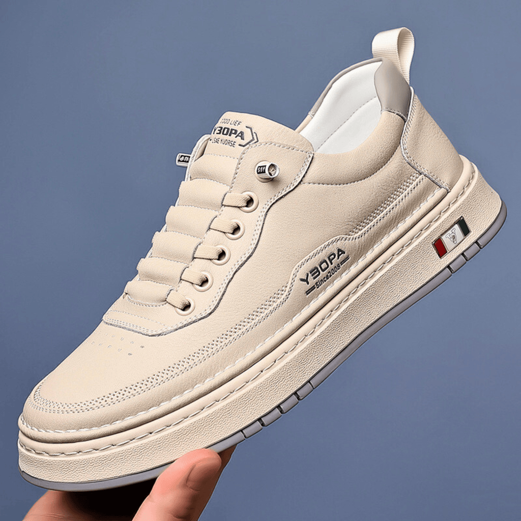 Men's Black Casual Sneaker | Lace-Up-7