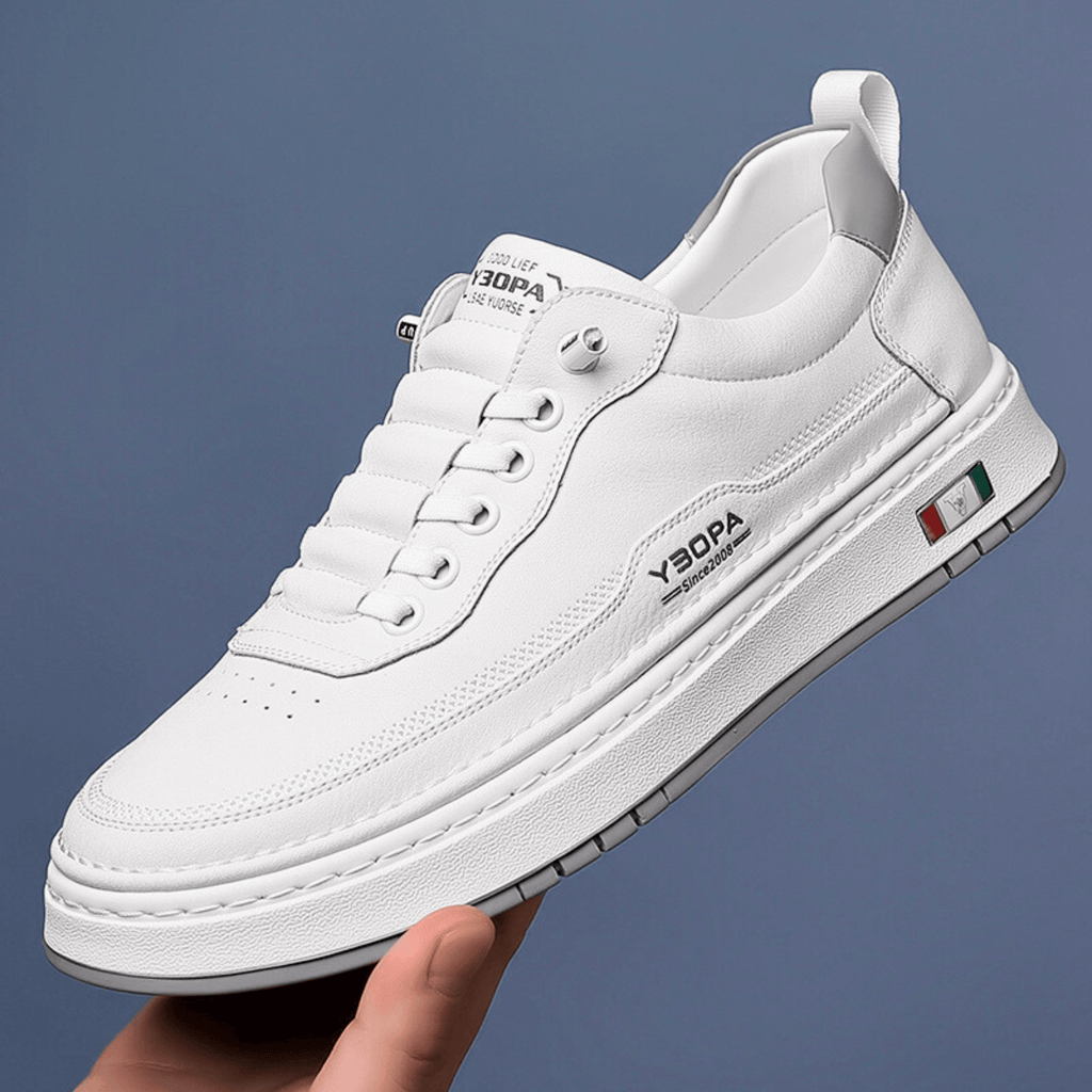 Men's Black Casual Sneaker | Lace-Up-8