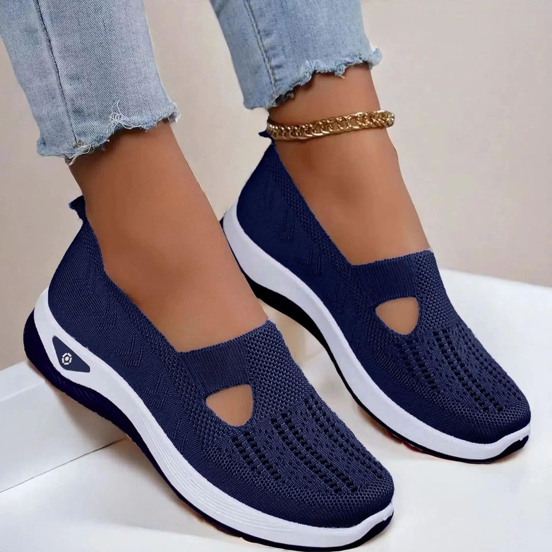 Women's Casual Sneakers | Slip-On Walking Shoes-4