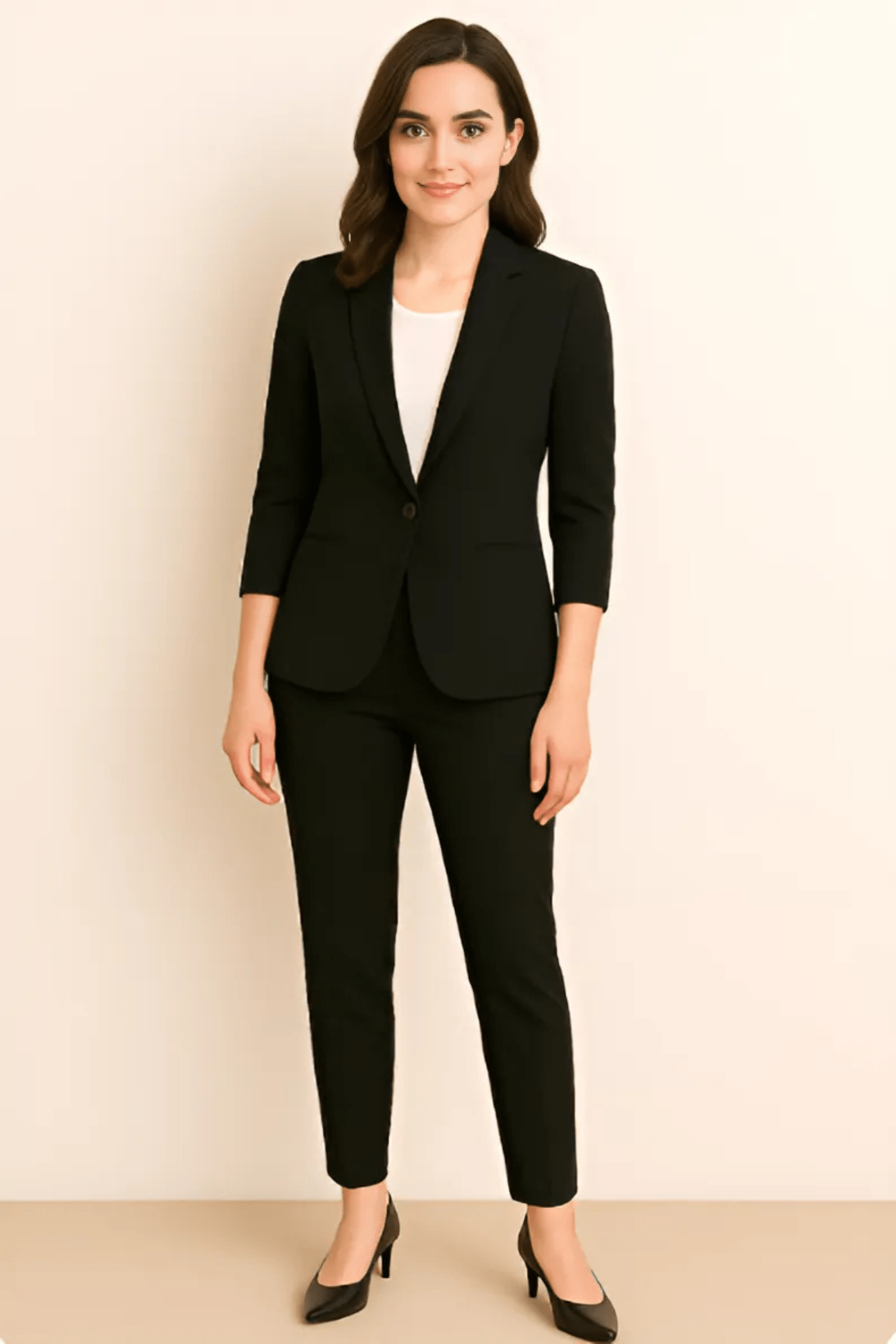 Women's Elegant Suit Set | Blazer & Pants-3