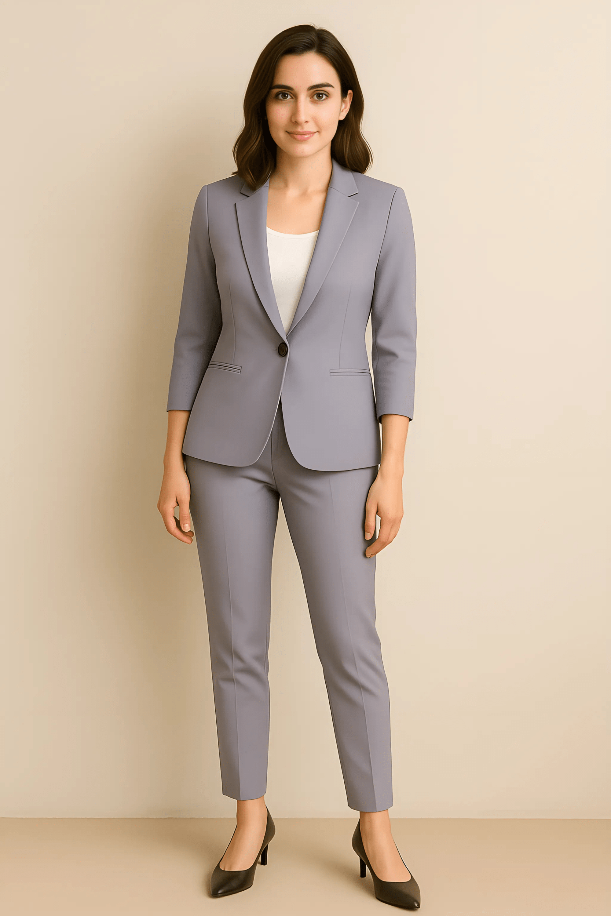 Women's Elegant Suit Set | Blazer & Pants-7