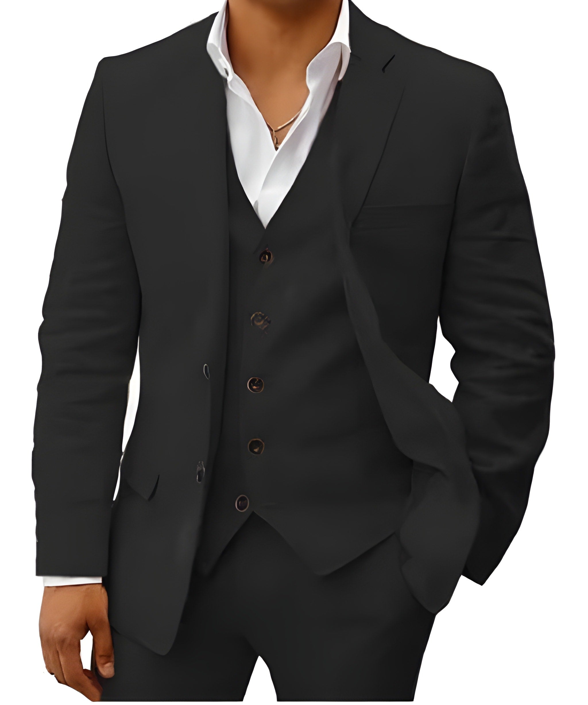 Men's Formal Three Piece Suit | Wedding Guest-11