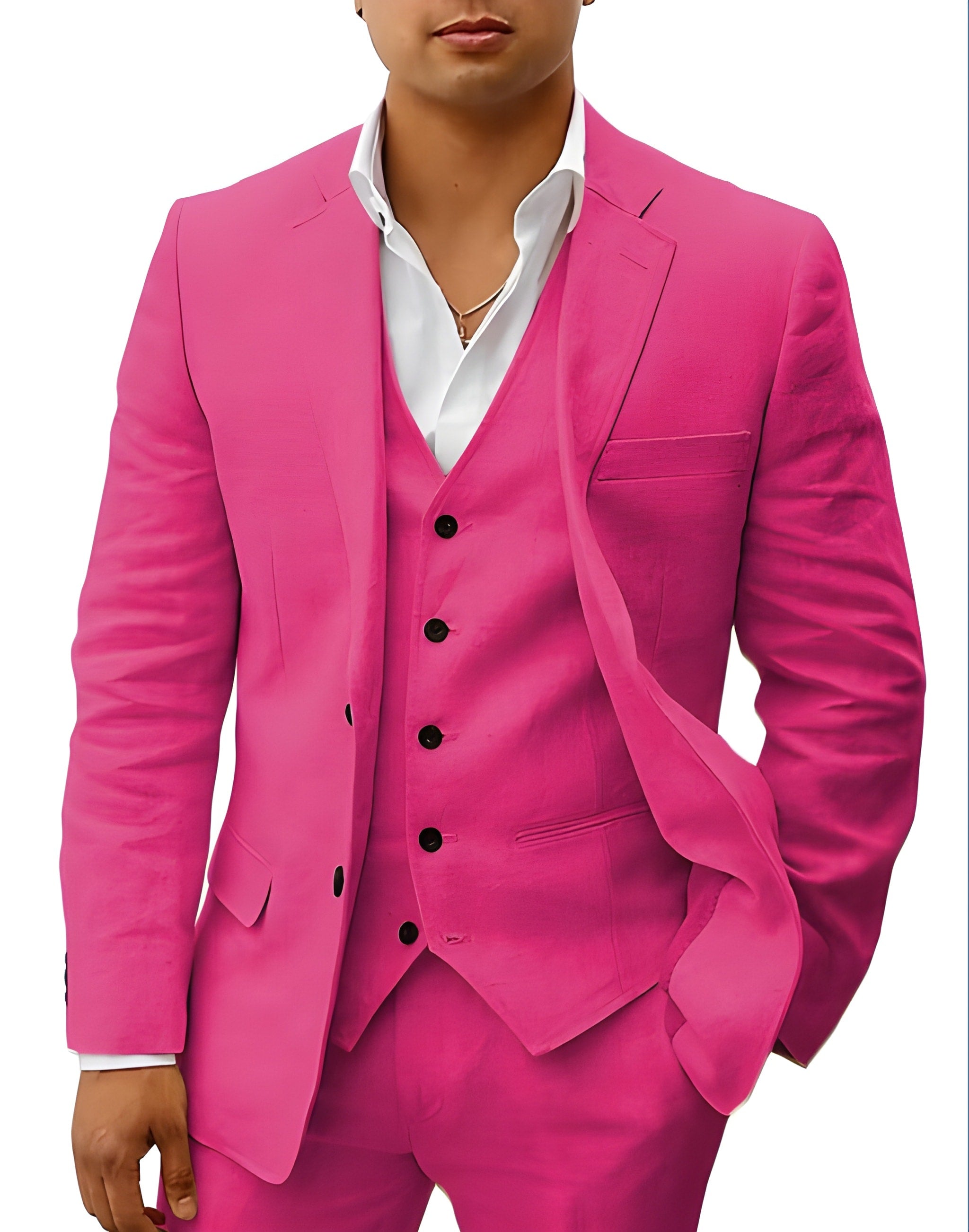 Men's Formal Three Piece Suit | Wedding Guest-12