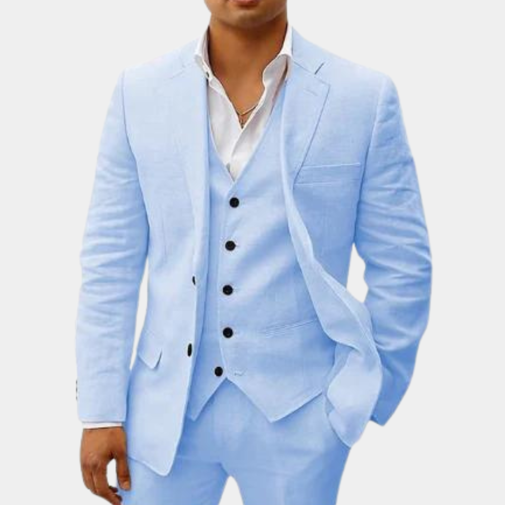 Men's Formal Three Piece Suit | Wedding Guest-4