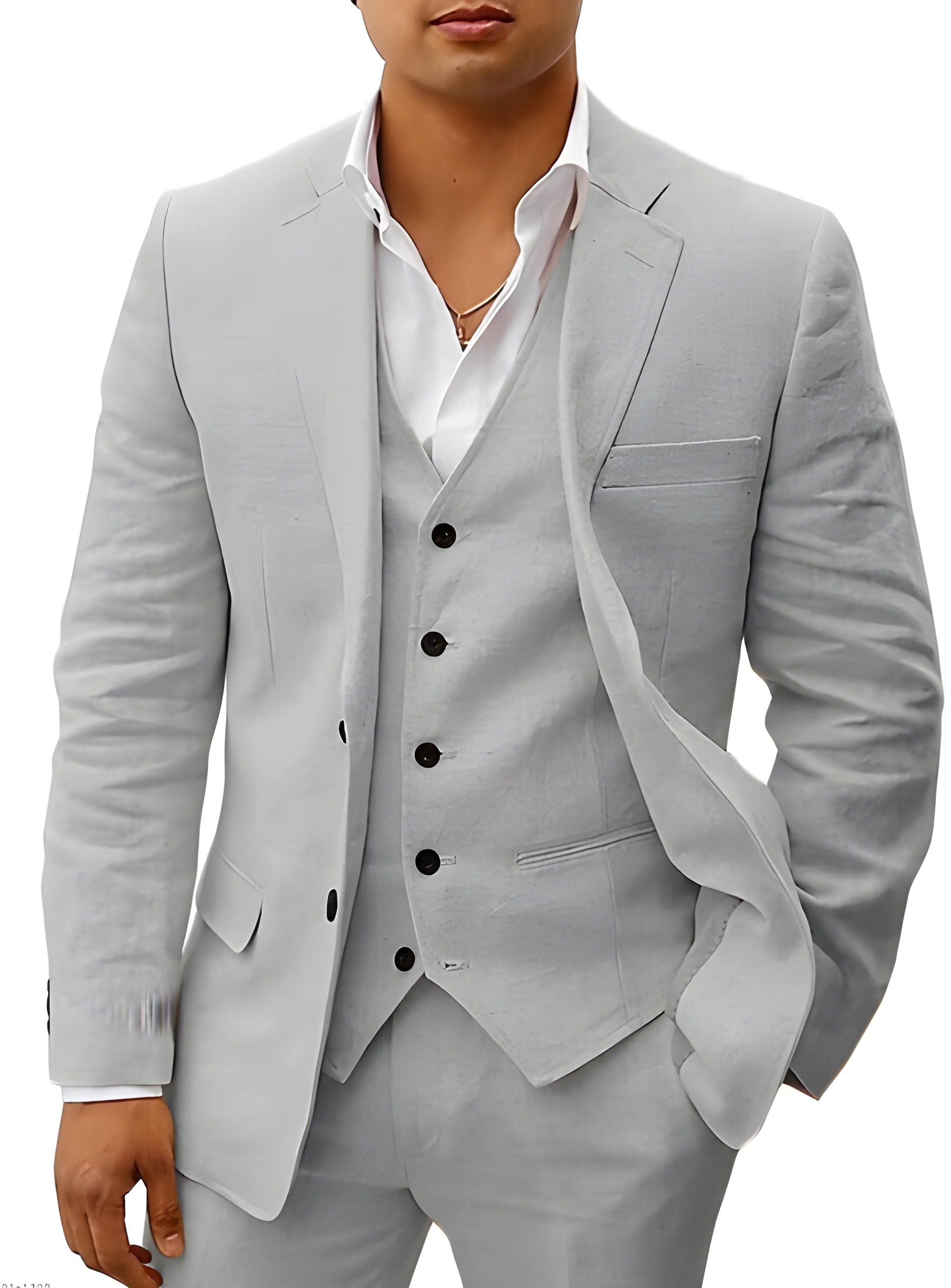 Men's Formal Three Piece Suit | Wedding Guest-13