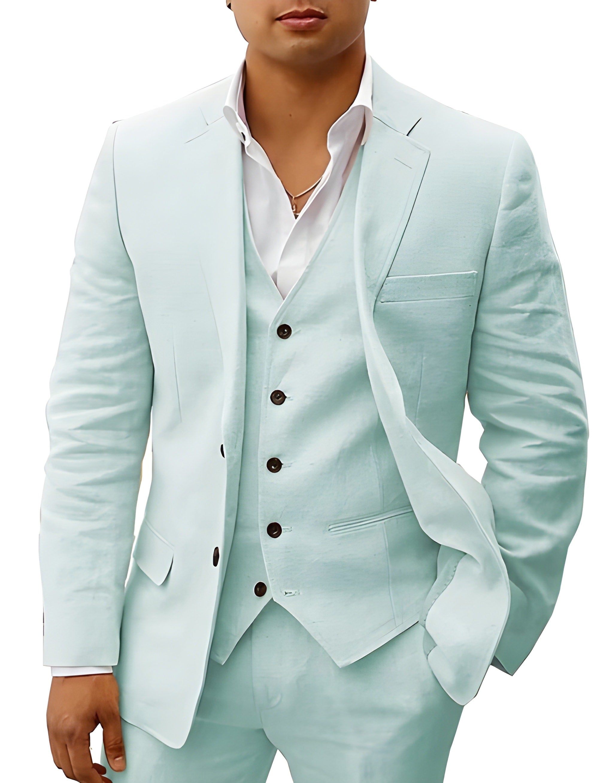 Men's Formal Three Piece Suit | Wedding Guest-9