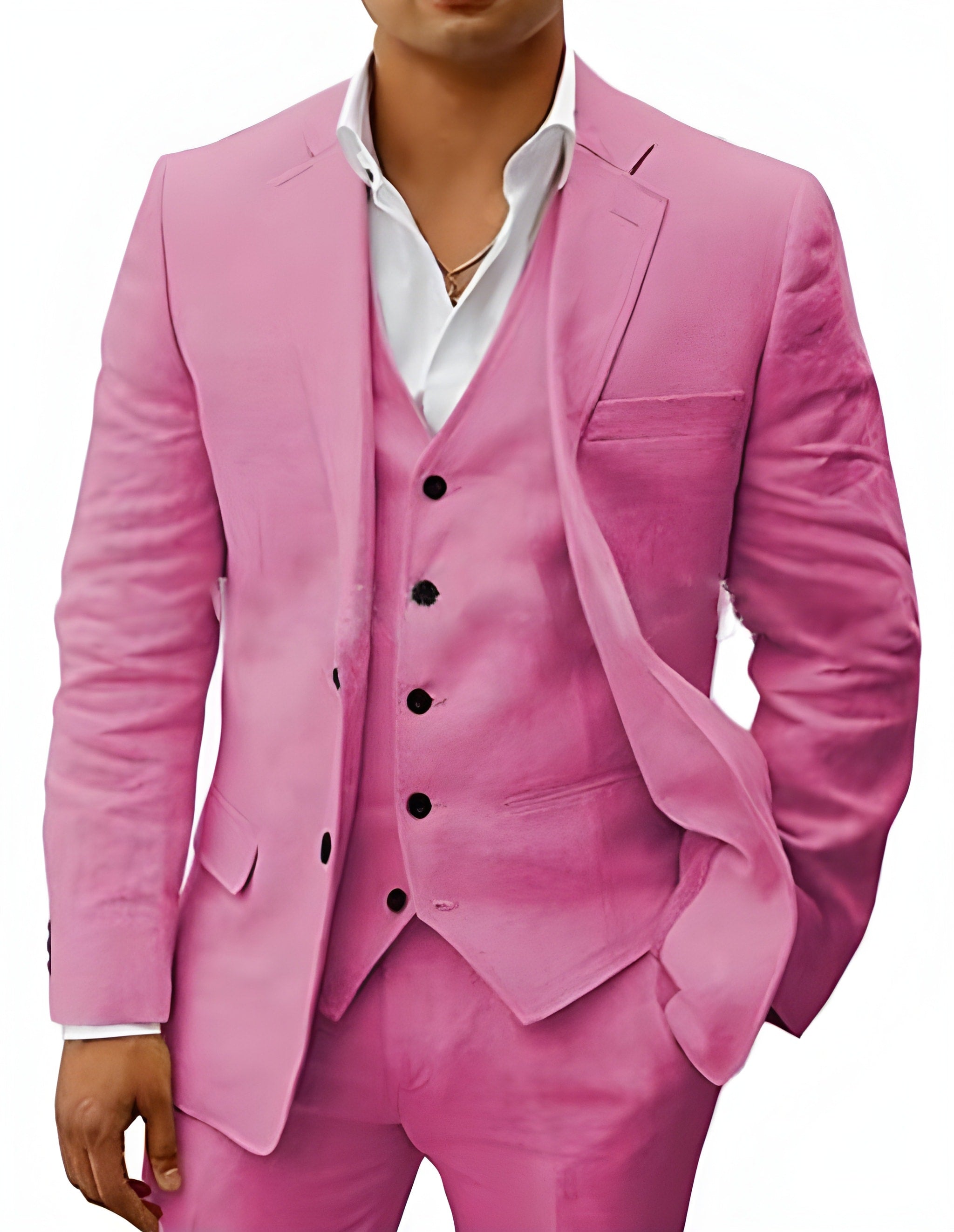 Men's Formal Three Piece Suit | Wedding Guest-14