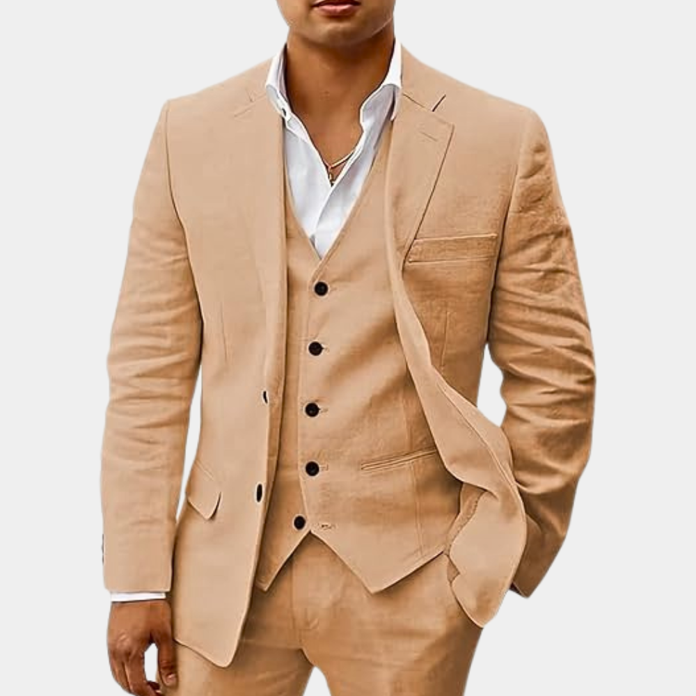 Men's Formal Three Piece Suit | Wedding Guest-3