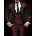 Men's Formal Three Piece Suit | Notched Lapel-1