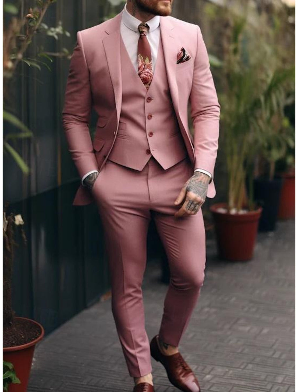 Men's Wedding Guest Suit | Tailored Formal-5