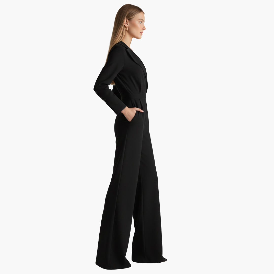 Women's Wide Leg Jumpsuit | Formal Evening-3