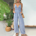 Women's Summer Wide Leg Jumpsuit | Casual Boho-1