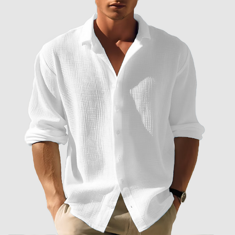 Men's Casual Button Down Shirt | Summer-1