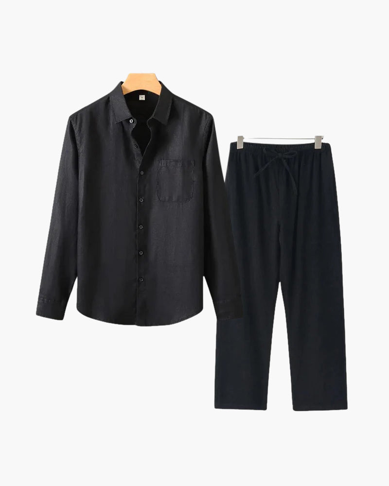 Men's Casual Button Shirt | Summer Wide Leg-20